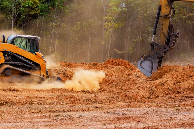 Bulldozer Clearing in Marietta, GA
