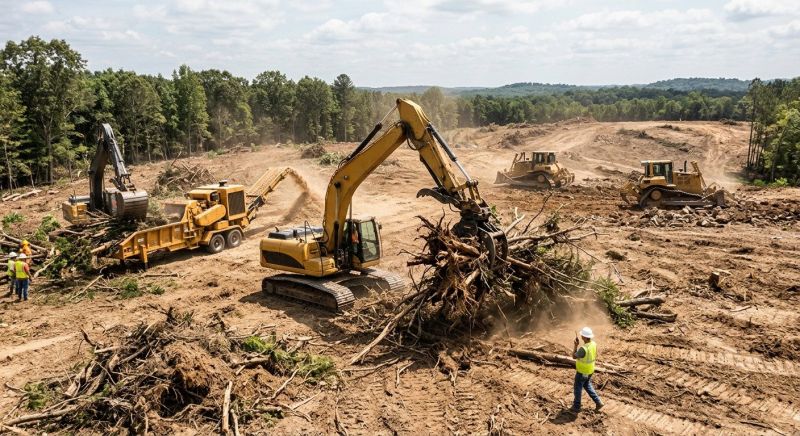 Commercial Land Clearing in Houston, TX