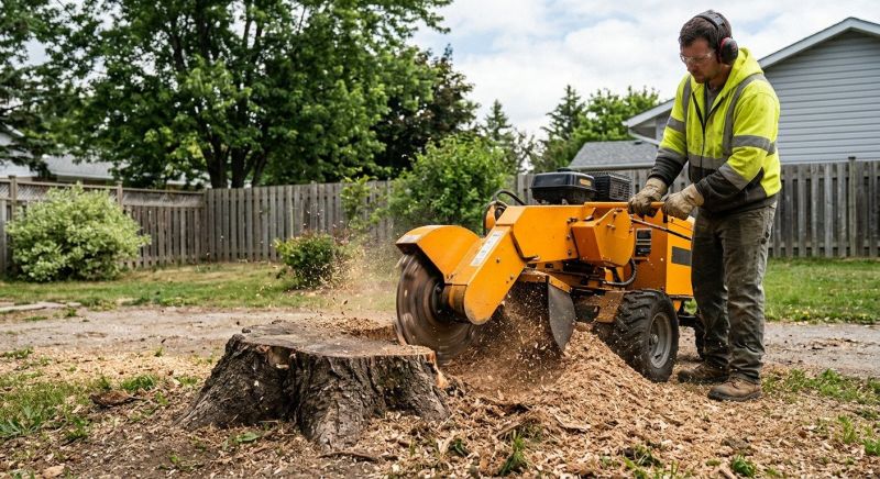 Stump Cutting in Aiken, SC