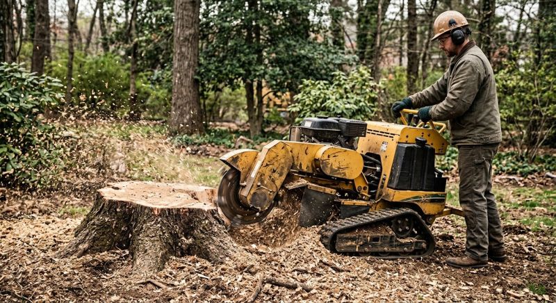 Tree Root Grinding in Prince Georges County, MD
