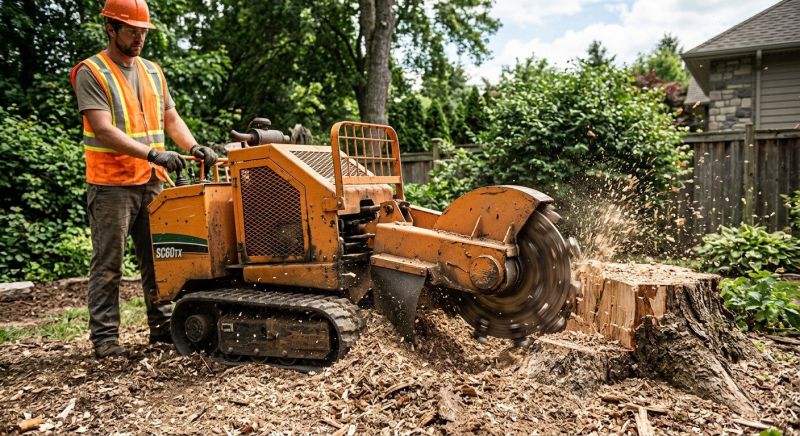 Tree Root Grinding in Prince Georges County, MD